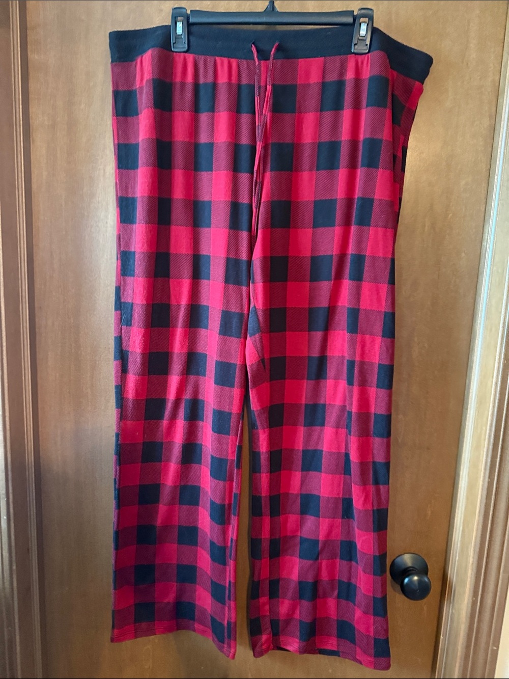 NWOT Maurices Red and Black Buffalo Plaid women’s Pajama Bottoms